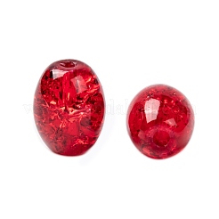 24 Colors Transparent Crackle Glass Beads&nbsp;CCG-JP0001-01C