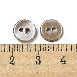 Freshwater Shell Buttons&nbsp;SHEL-C005-01A-04