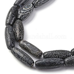 Natural Weathered Agate Beads Strands&nbsp;G-P570-C01-01