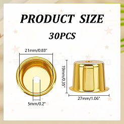 Aluminum Candle Cups&nbsp;FIND-WH0110-988