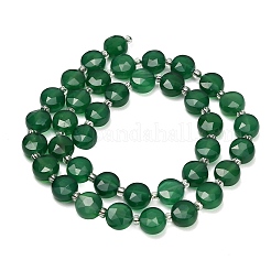 Natural Green Chalcedony Beads Strands&nbsp;GG-NH0004-B01