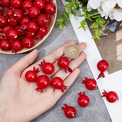 Mini Foam Imitation Pomegranate&nbsp;LS-DJEW-WH0038-31