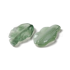 Dyed & Heated Glass Pendants&nbsp;X1-GLAA-B009-06