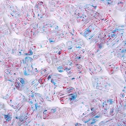 Transparent Spray Painted Glass Seed Beads&nbsp;SEED-L011-10A-19