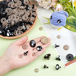 4 Styles Plastic & Resin Safety Craft Eye&nbsp;DIY-PH0036-01