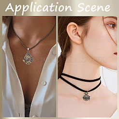 Tibetan Style Brass Cage Pendants&nbsp;KK-SC0004-35
