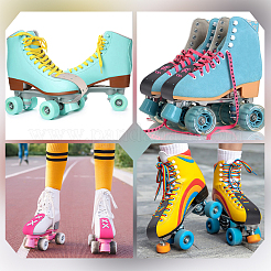 PU Leather Roller Skate Toe Guards&nbsp;FIND-CY0001-98B
