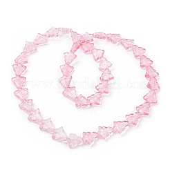Transparent Glass Bead Strands&nbsp;EGLA-C002-A02