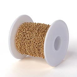 PVD Vacuum Plating 304 Stainless Steel Rolo Chains&nbsp;CHS-I001-02