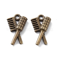 Tibetan Style Alloy Pendants&nbsp;TIBEP-T052-02AB-NR