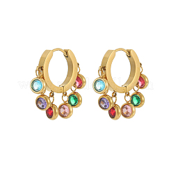 304 Stainless Steel Chandelier Earrings&nbsp;STAS-OY003-66G