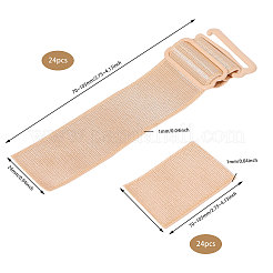 24 Sets Polyester Adjustable Hat Elastic Band&nbsp;DIY-CA0006-86