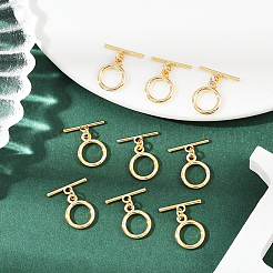 15 Sets Brass Toggle Clasps&nbsp;KK-BBC0021-12