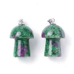 Natural Ruby in Zoisite Pendants&nbsp;G-M380-B06-P