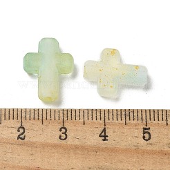 100Pcs Gradient Color Transparent Acrylic Beads&nbsp;OACR-FP0001-35