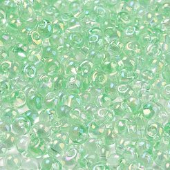 6/0 Inside Colours Fringe Glass Seed Beads&nbsp;X1-SEED-A034-03A