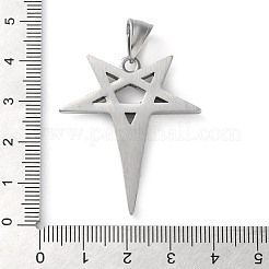 304 Stainless Steel Pendants&nbsp;STAS-M113-03AS