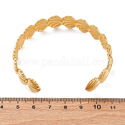 304 Stainless Steel Cuff Bangles for Women&nbsp;BJEW-F491-01G-04