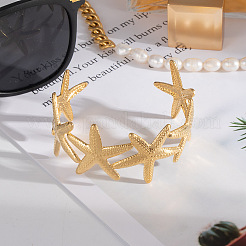 304 Stainless Steel Cuff Bangles for Women&nbsp;LD8187