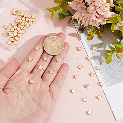 60Pcs Long-Lasting Plated Brass Beads&nbsp;KK-ME0002-08