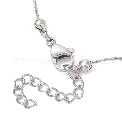 1MM 304 Stainless Steel Boston Link Chain Bracelet Making&nbsp;AJEW-JB01519