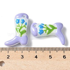 Baking Paint Glass Enamel Beads&nbsp;BLOW-D300-01E