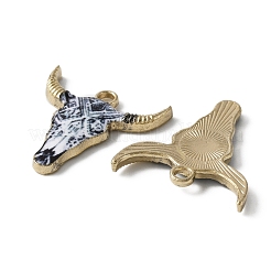 Zinc Alloy Enamel Pendants&nbsp;ENAM-TAC0002-48E