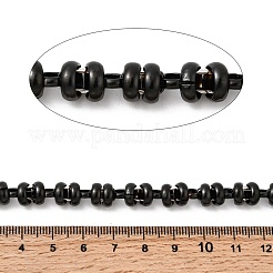 304 Stainless Steel Flat Round Link Chains&nbsp;CHS-K024-14EB