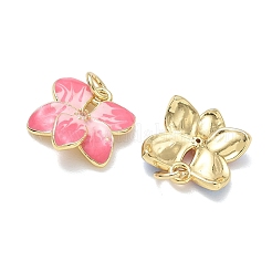 Brass Enamel Pendants&nbsp;KK-CBA3AFC-01G