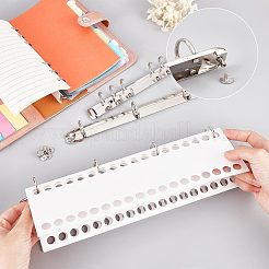 Carbon Steel 6 Ring & 4 Ring Loose Leaf Book Binder Hinged Clamp&nbsp;FIND-NB0002-38