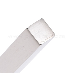 Tarnish Resistant 304 Stainless Steel Four Sides Engraved Pendants&nbsp;STAS-I140-30B-S