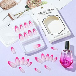 ABS Plastic Full Cover Press On False Nails&nbsp;DIY-CJC0006-12B