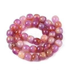 Dyed Natural White Jade Beads Strands&nbsp;G-T138-D07