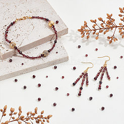 150Pcs 3 Styles Natural Garnet Beads&nbsp;G-GA0001-86