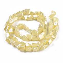 Electroplate Glass Beads Strands&nbsp;EGLA-T024-01A-02