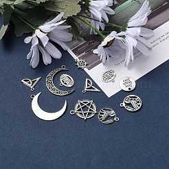 Tibetan Style Alloy Pendants&nbsp;TIBEP-MSMC003-AS