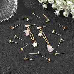 SHEGRACE Brass Stud Earring Findings&nbsp;XGRQ58470-769G