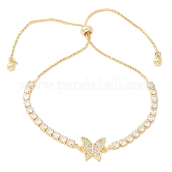 Adjustable Brass Shell Slider Bracelets&nbsp;BJEW-L699-02G