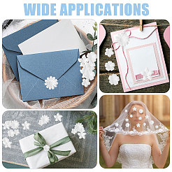 500Pcs 5 Styles Cloth Flower Ornament Accessories&nbsp;DIY-CA0007-99