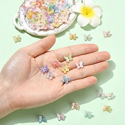 100Pcs ABS Plastic Imitation Pearl Pendants&nbsp;PALLOY-CJ00179