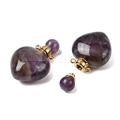 Natural Amethyst Pendants&nbsp;G-H252-C03-01