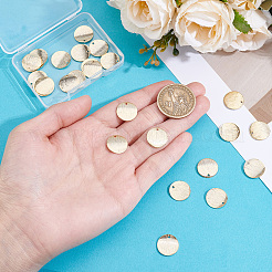 30pcs Brass Charms&nbsp;KK-BBC0025-94