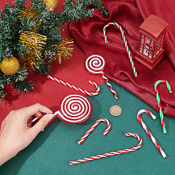 28Pcs 8 Style Plastic Pendant Decorations&nbsp;KY-NB0001-64