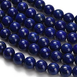 Natural Lapis Lazuli Beads Strands&nbsp;G-H329-C01-8mm