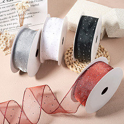 9M Polyester Rhinestone Ribbon&nbsp;OCOR-TAC0015-19C