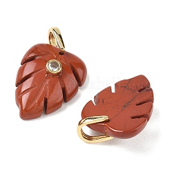 Natural Red Jasper Pendants&nbsp;GG-CBA105B-01G-G