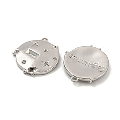 Non-Tarnish 304 Stainless Steel Pendant Rhinestone Settings&nbsp;STAS-P356-12P