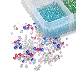 8 Colors DIY 3D Nail Art Decoration Mini Glass Beads&nbsp;GLAA-YW0001-36