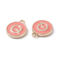 (Defective Closeout Sale Border damaged) Golden Plated Alloy Enamel Charms&nbsp;ENAM-XCP0001-20Q