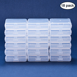 Transparent Plastic Bead Containers&nbsp;CON-BC0004-61